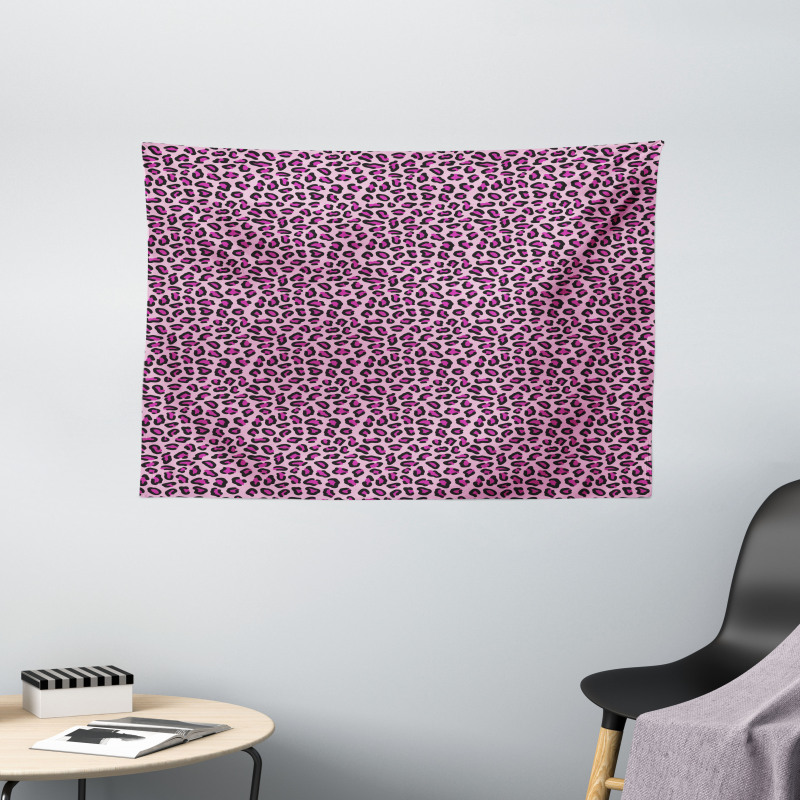 Animal Skin Pattern Wide Tapestry