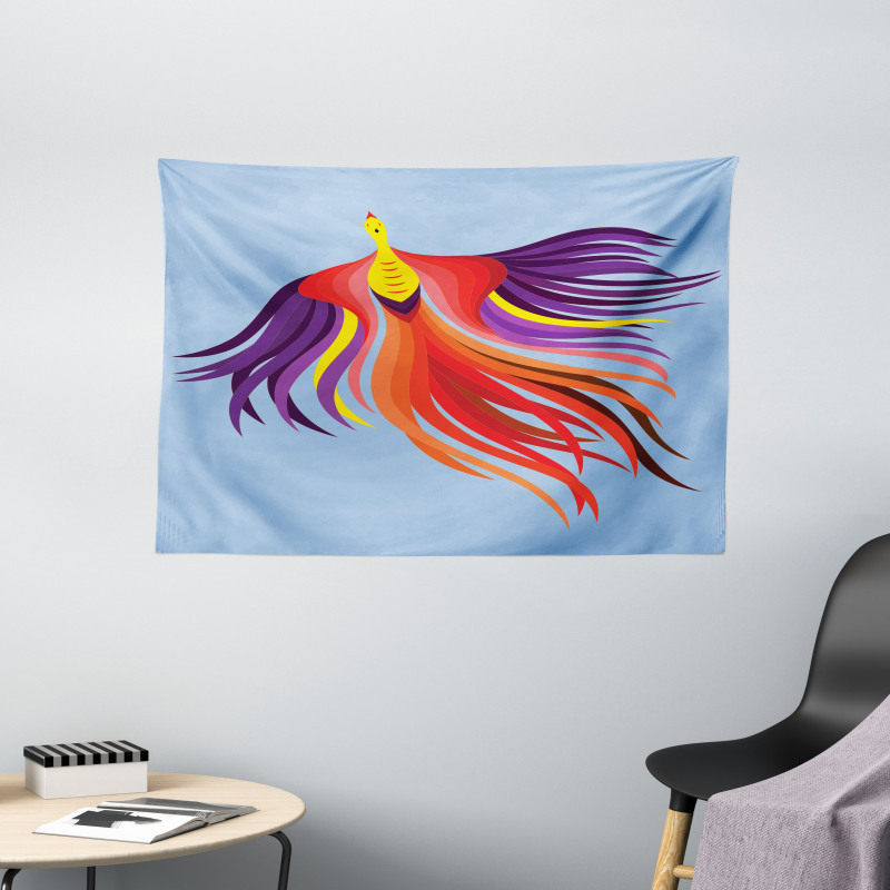 Fantasy Creature Wide Tapestry