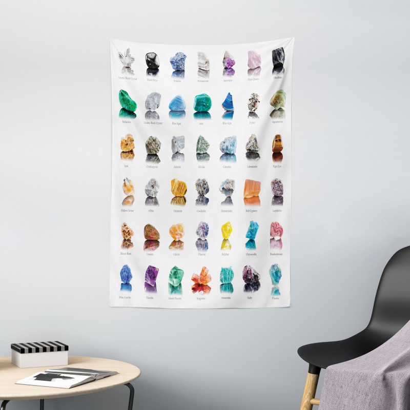 Mineral Geology Theme Tapestry