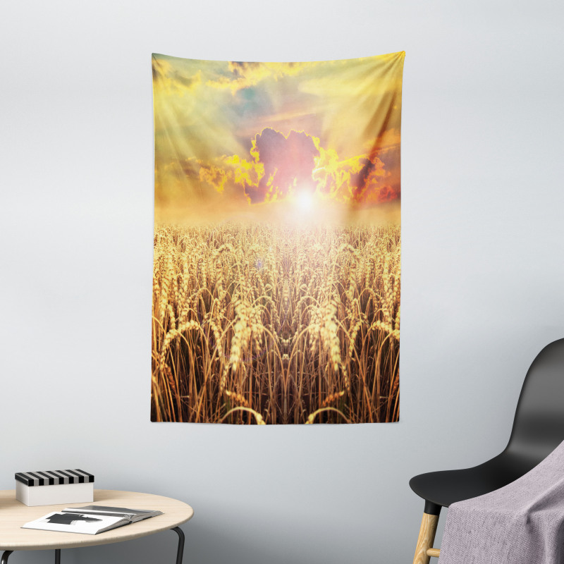 Anther Field Sunset Tapestry