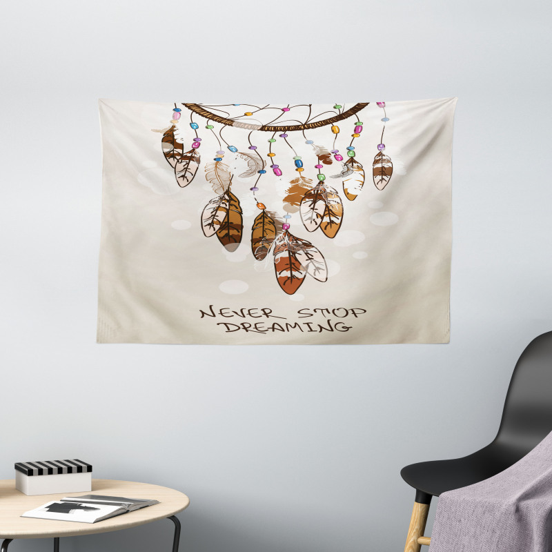 Never Stop Dreaming Item Wide Tapestry