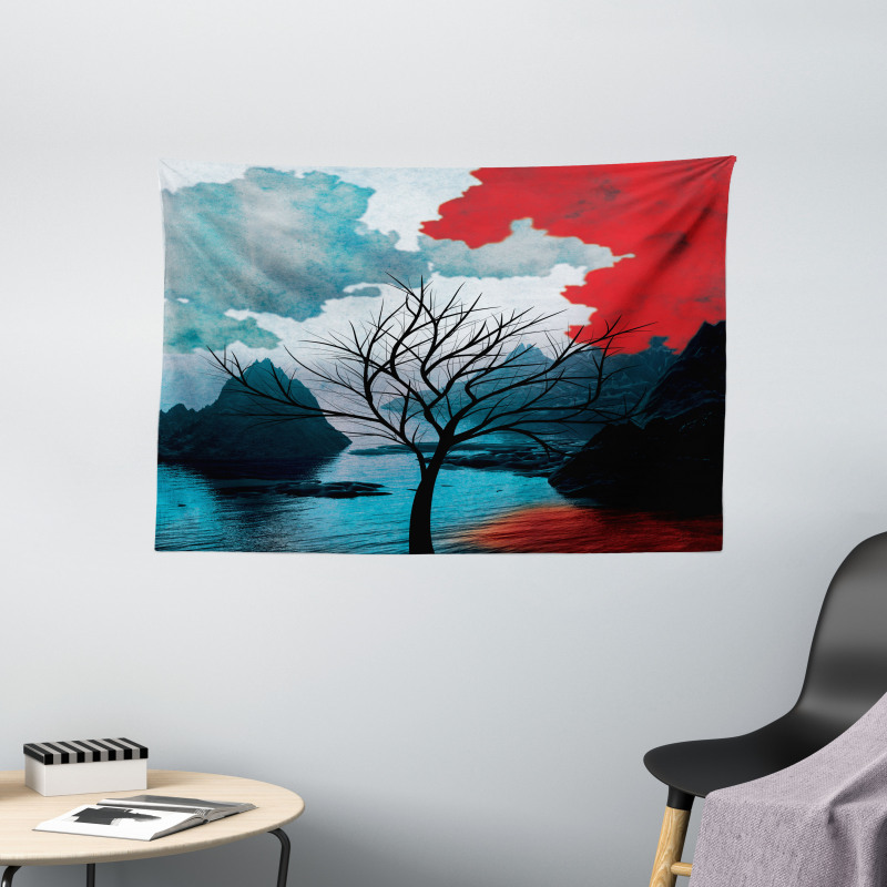 Idyllic Nature Wide Tapestry