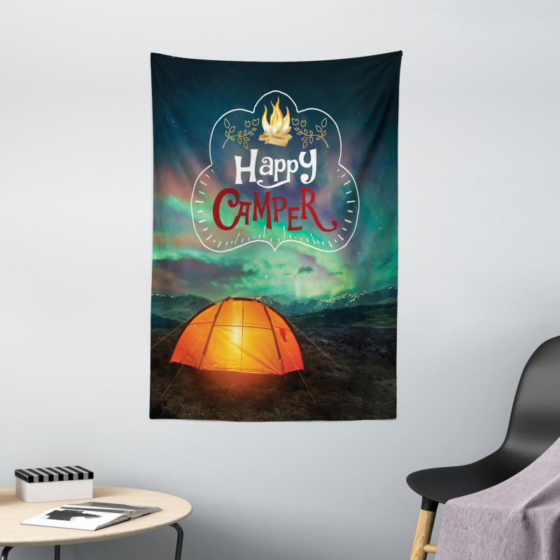 Aurora Borealis Tent Tapestry