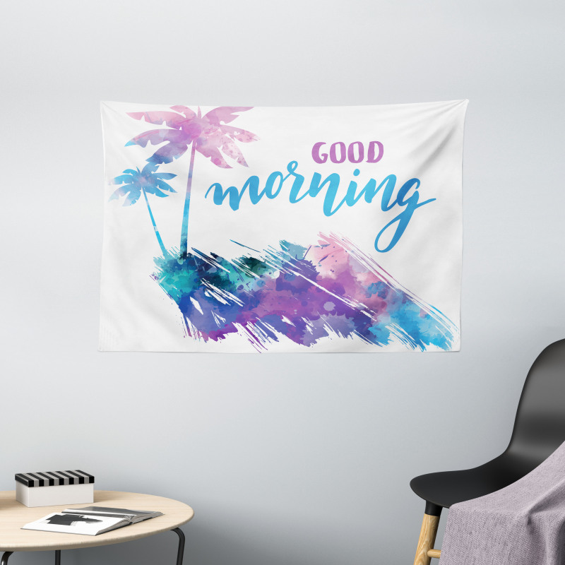 Tropical Vibe Wide Tapestry