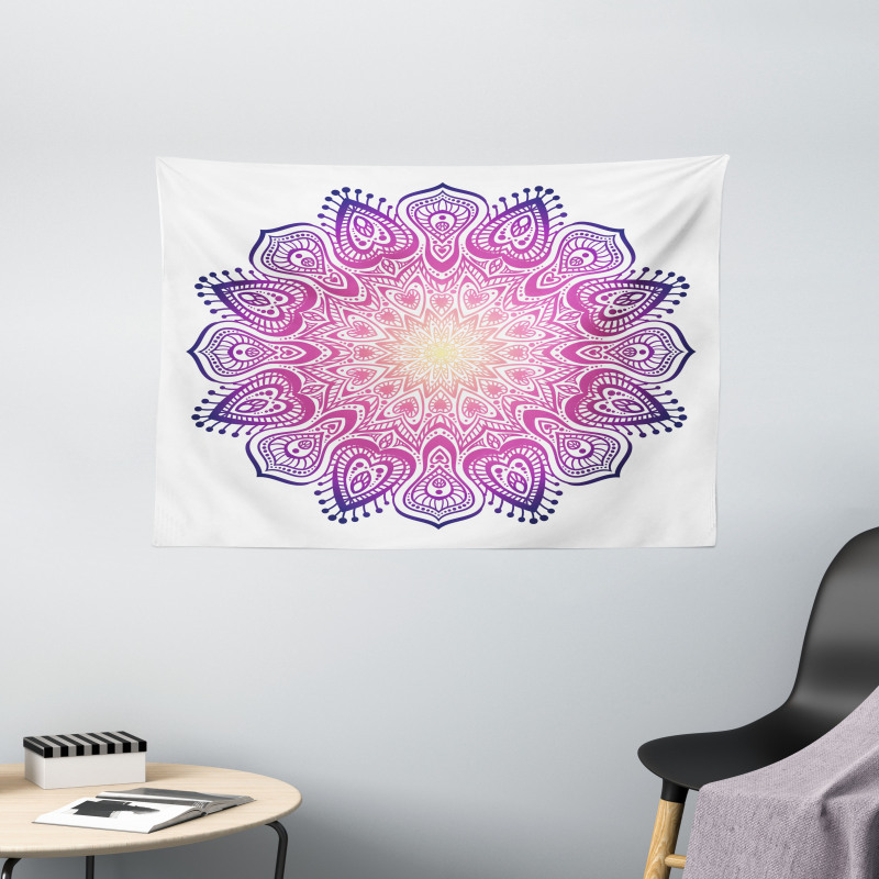 Mediation Inspired Element Wide Tapestry