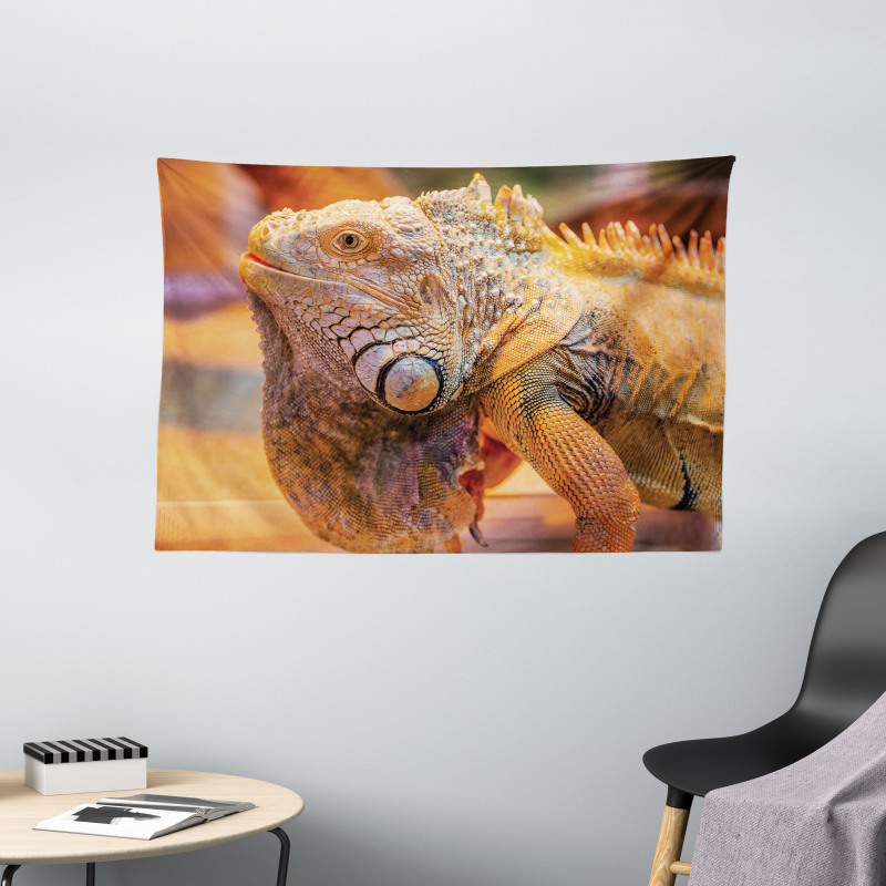 Caribbean Arboreal Animal Wide Tapestry