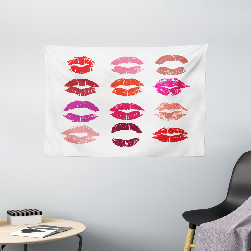 Colorful Qualitative Trace Wide Tapestry