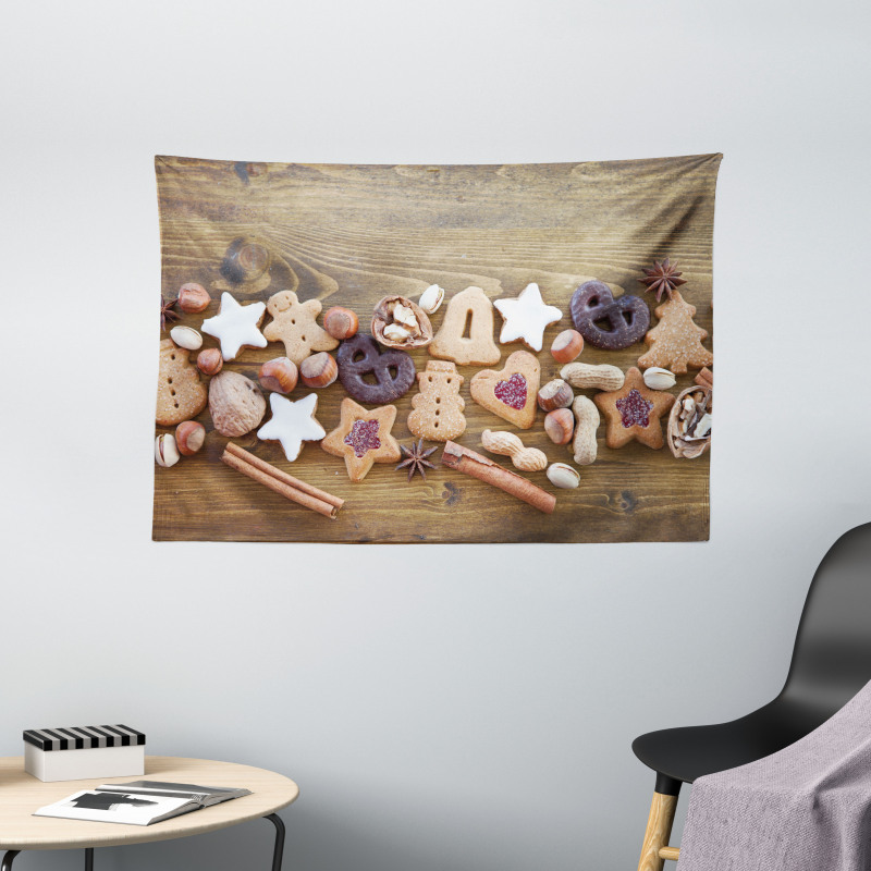 Cakes and Sweets in Frosting Wide Tapestry