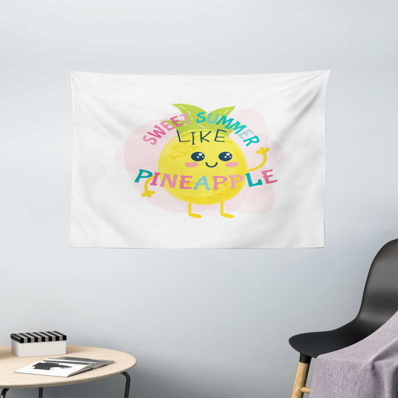 Summer with Eyes Wide Tapestry