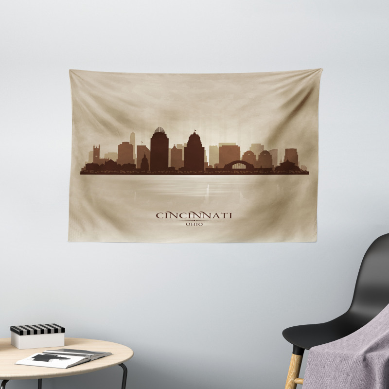 Modern Dusky Vintage Wide Tapestry