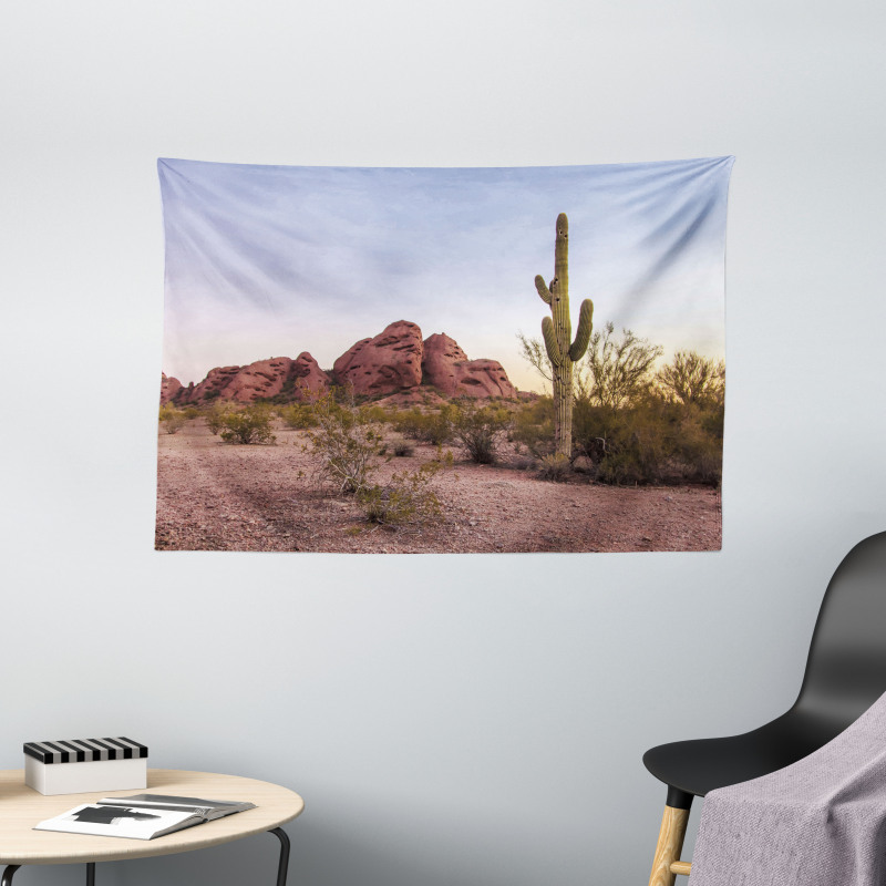 Hill Formations Outdoors Wide Tapestry