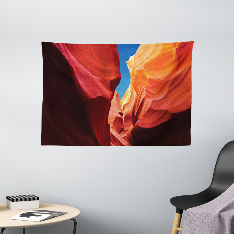 Vibrant Tone Sandstones Wide Tapestry