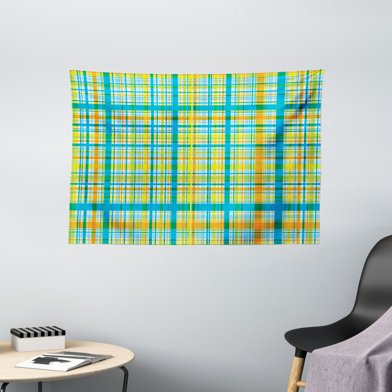 Traditional Scottish Layout Wide Tapestry
