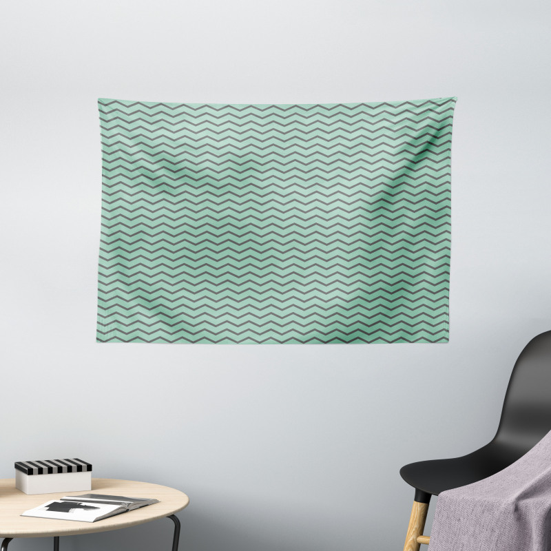 Minimalist Retro Style Wide Tapestry