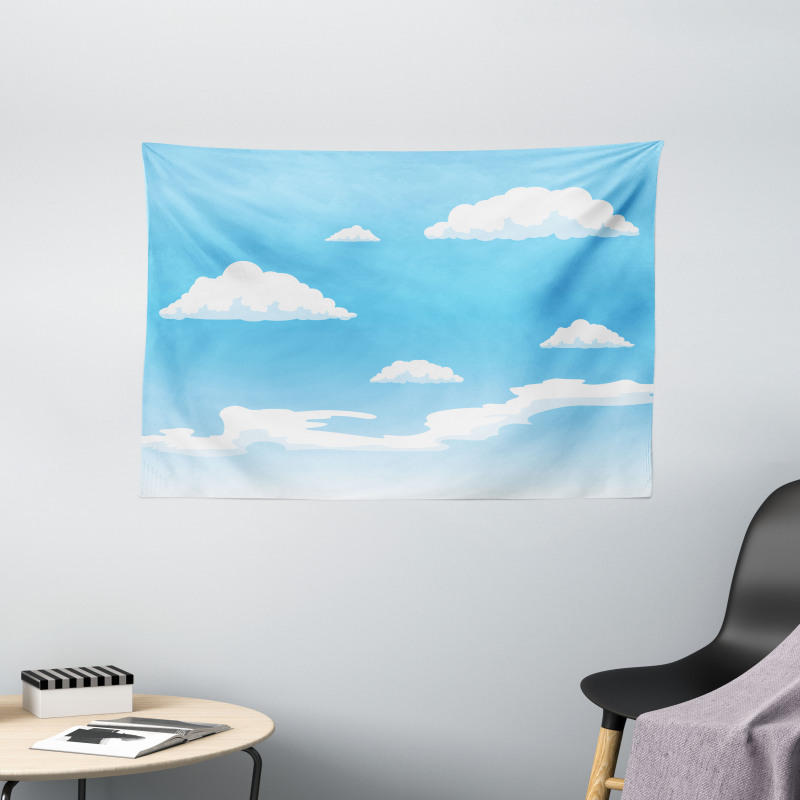 Summer Season Weather Pattern Wide Tapestry