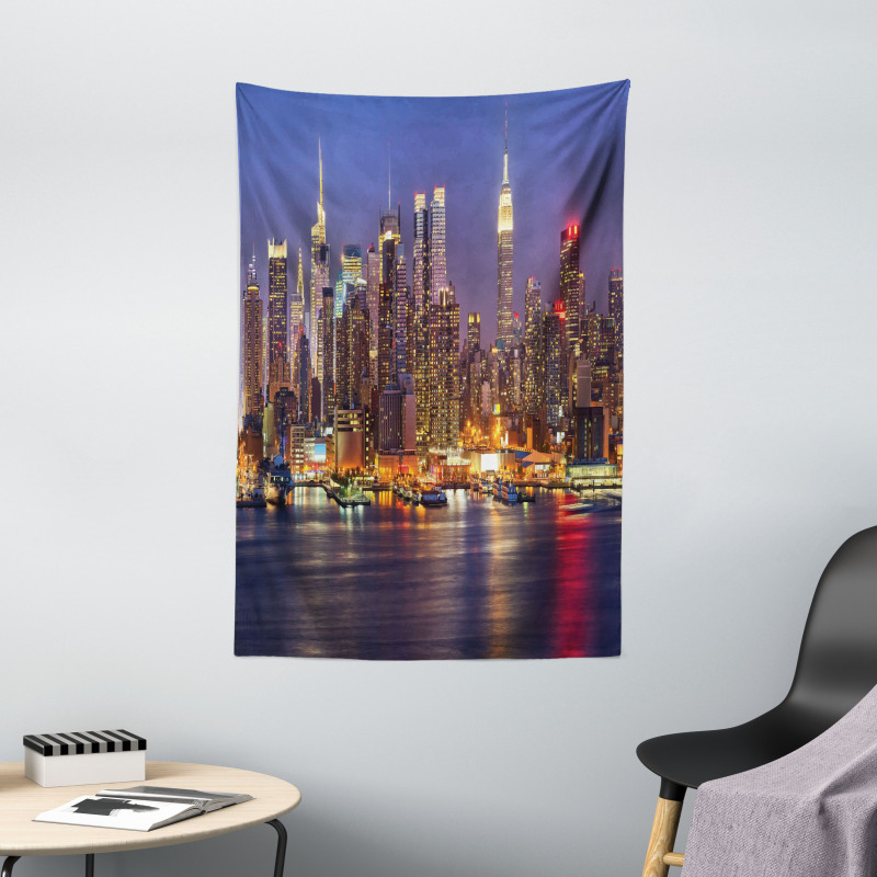 Urban Life Theme Tapestry