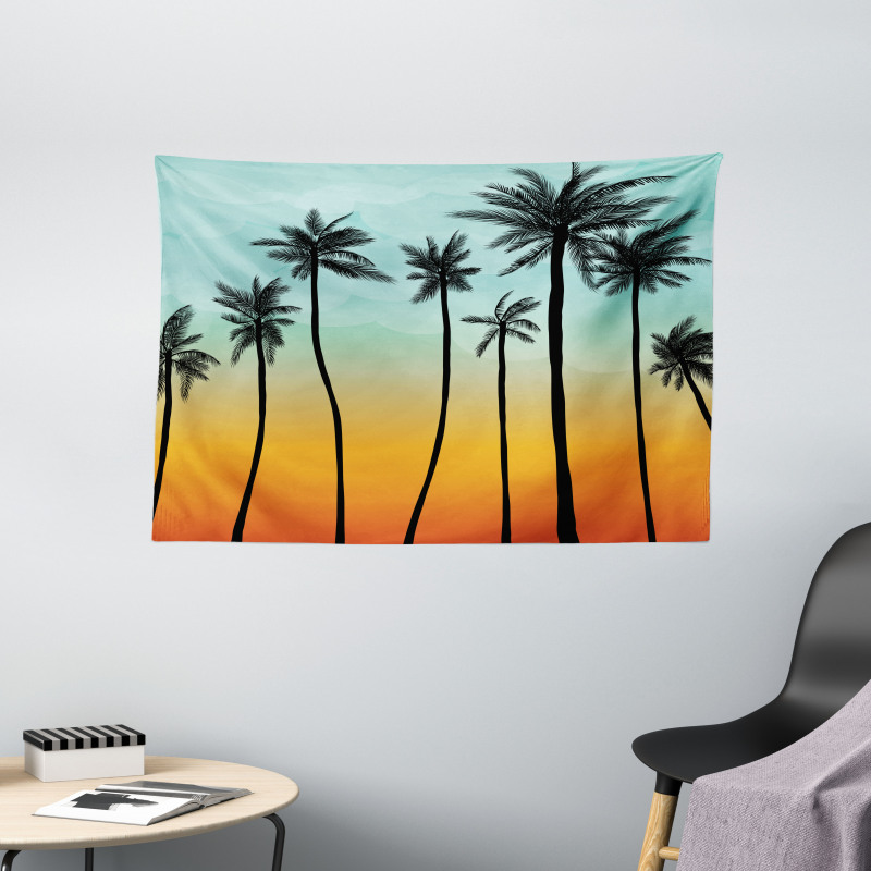 Ombre Effect Landscape Wide Tapestry