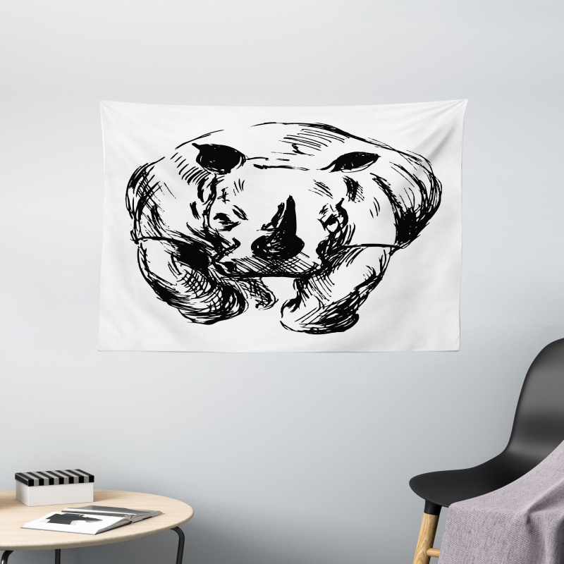 Animal Savannah Element Wild Wide Tapestry