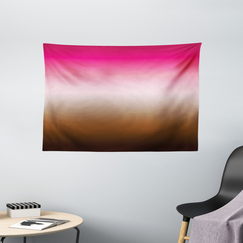 Simplistic Abstract Wide Tapestry