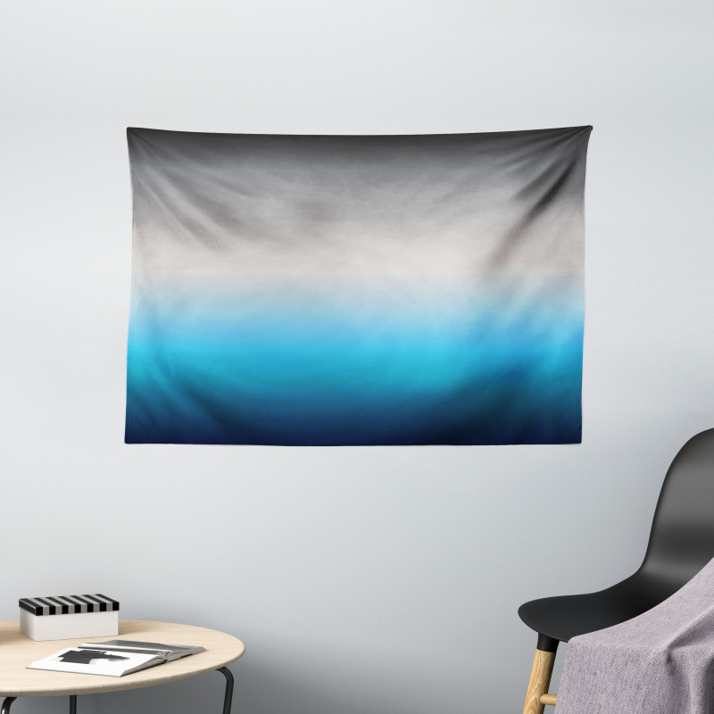 Abstract Color Change Pattern Wide Tapestry
