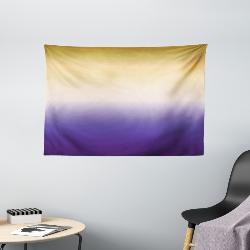 Creative Color Change Wide Tapestry