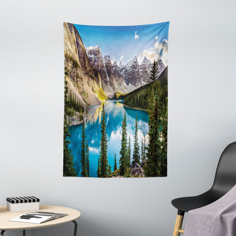 Canada Landscape Lake Photo Tapestry