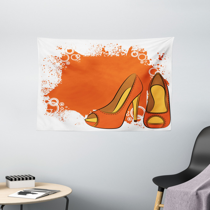 Pair of Dashing Shoes Wide Tapestry