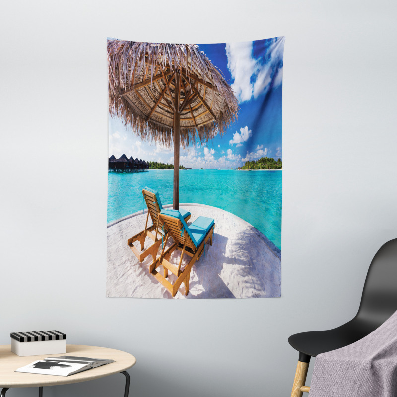 Sunbeds Honeymoon Tapestry