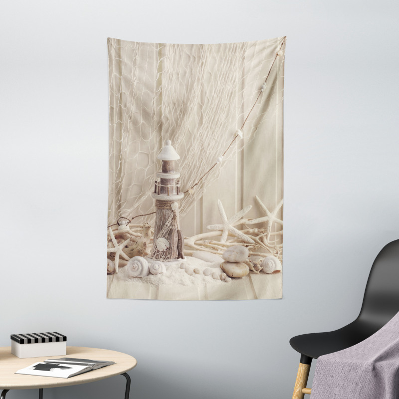 Marine Fishing Net Tapestry