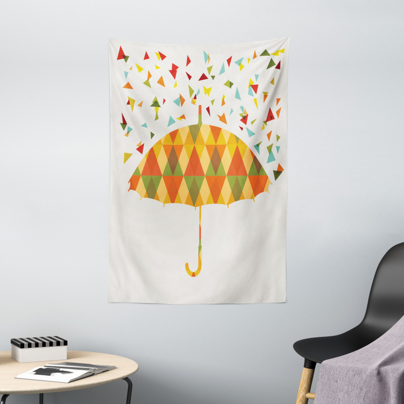 Triangles Umbrella Tapestry