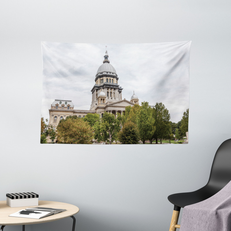 Springfield Historic Spire Wide Tapestry