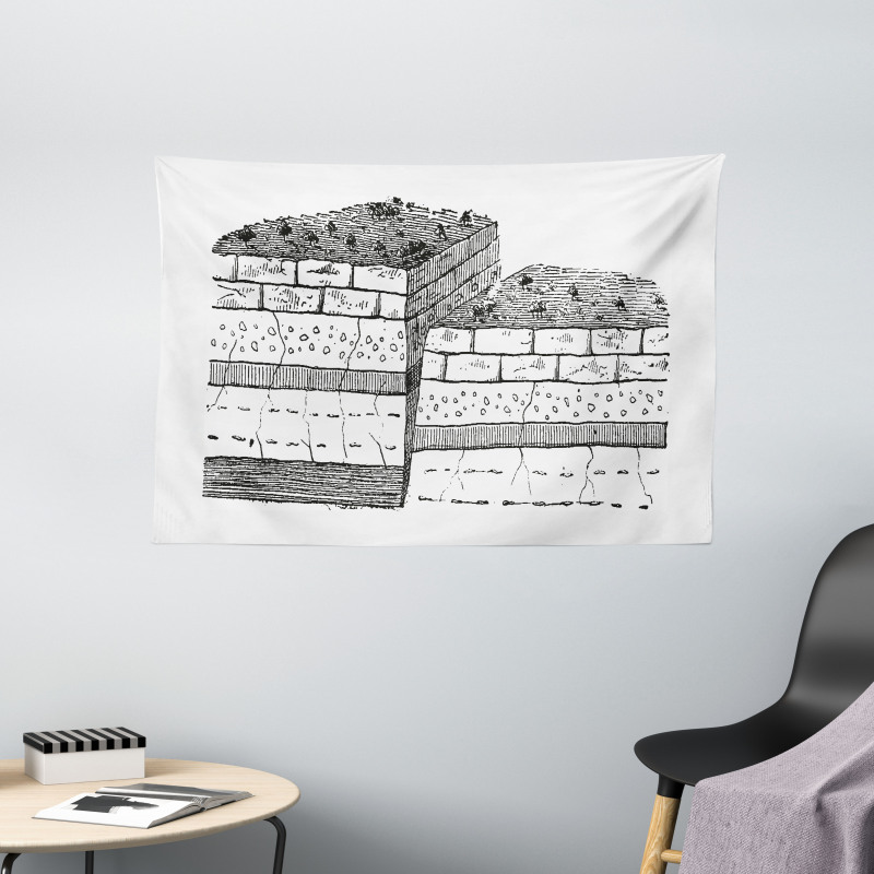 Rock Formation Theme School Wide Tapestry