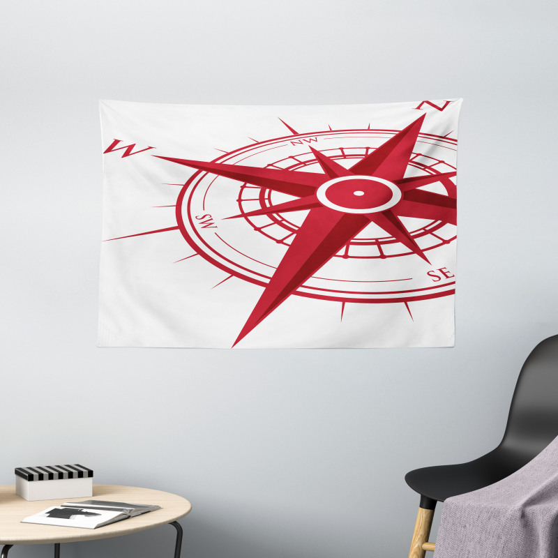 Angle Drawn Navigate Star Wide Tapestry