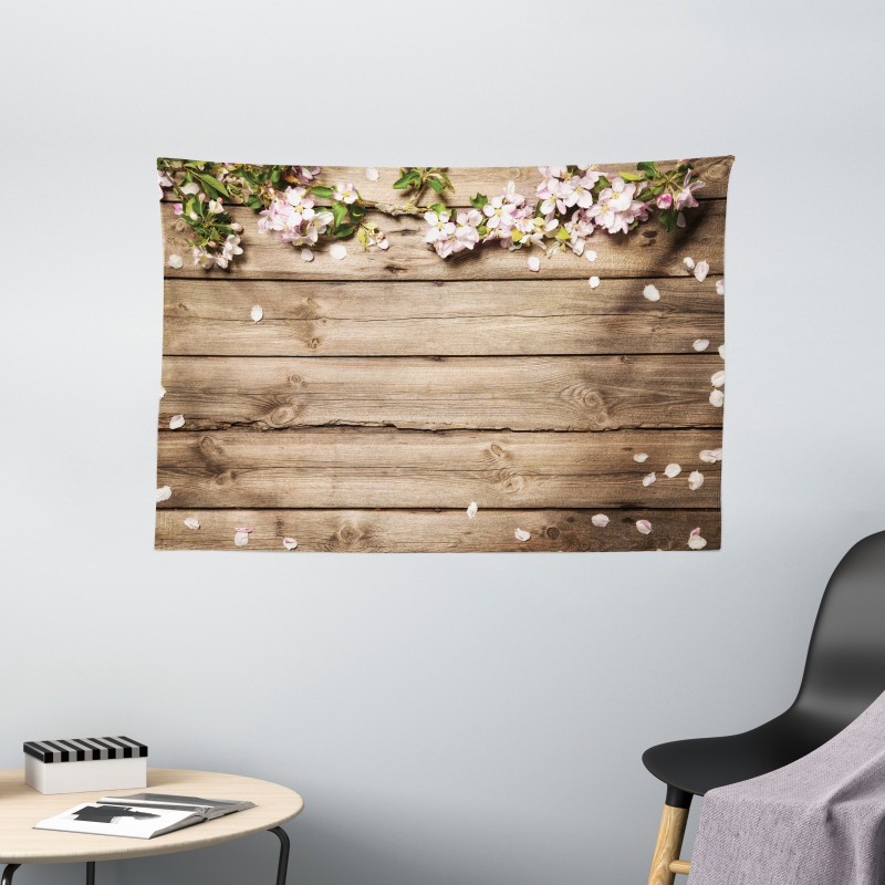 Petals Nature Wide Tapestry