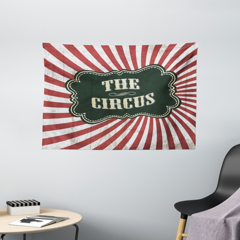 Advertisement Theme Wide Tapestry