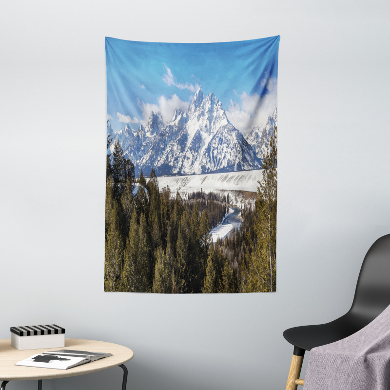 Magnificent Grand Teton Tapestry