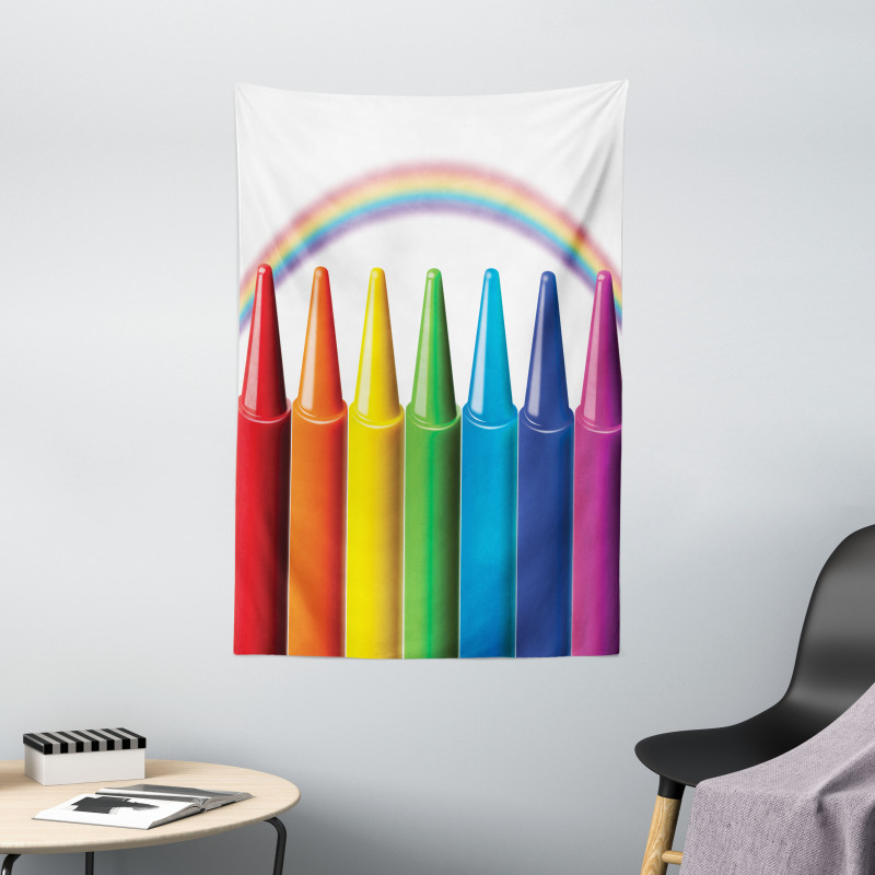 Painting Craft and Rainbow Tapestry