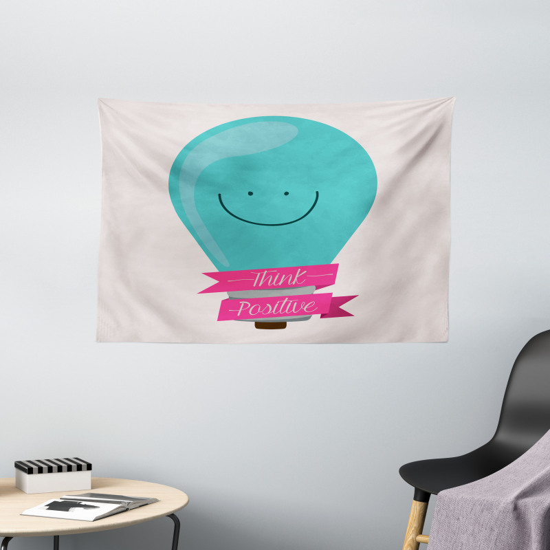 Smiling Item Wide Tapestry