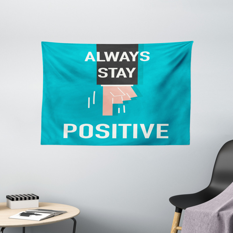 Always Stay Words Wide Tapestry