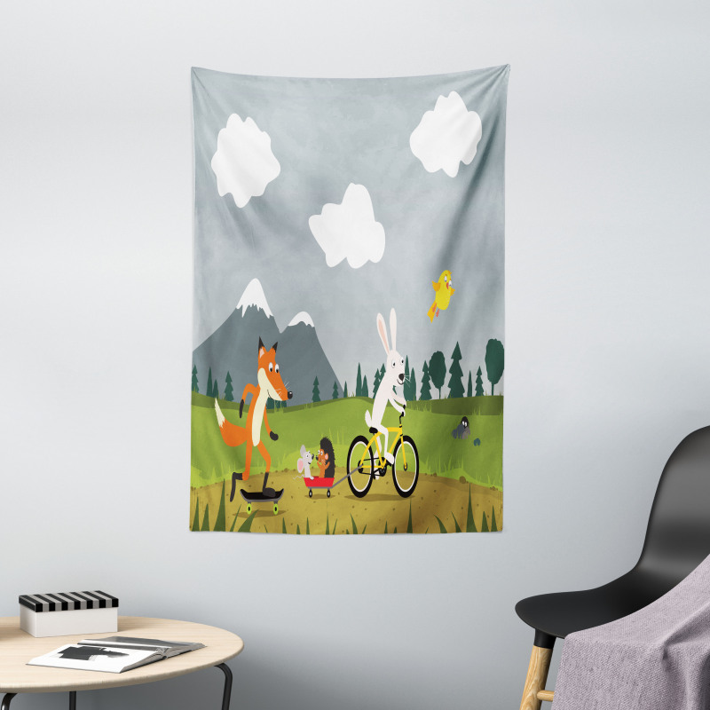 Having Fun in Nature Tapestry