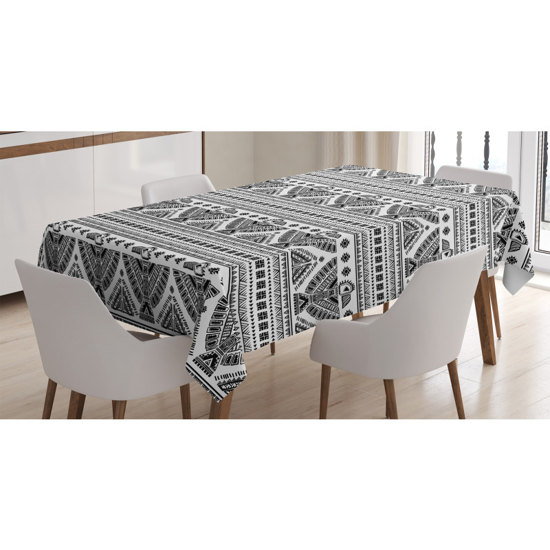 Eagle Primitive Art Tablecloth