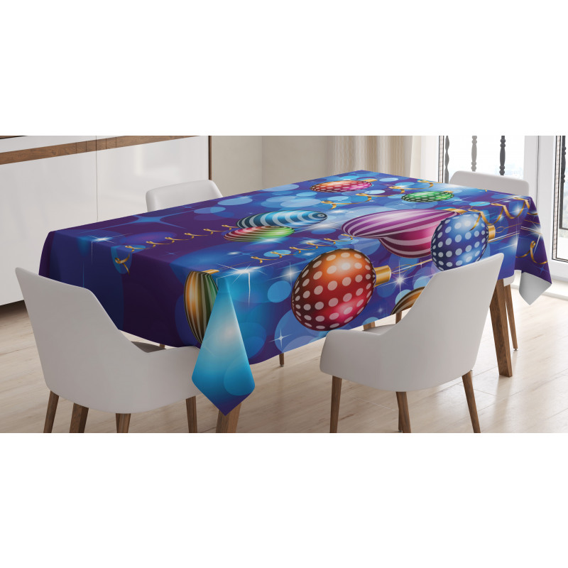 Happy New Year Party Tablecloth