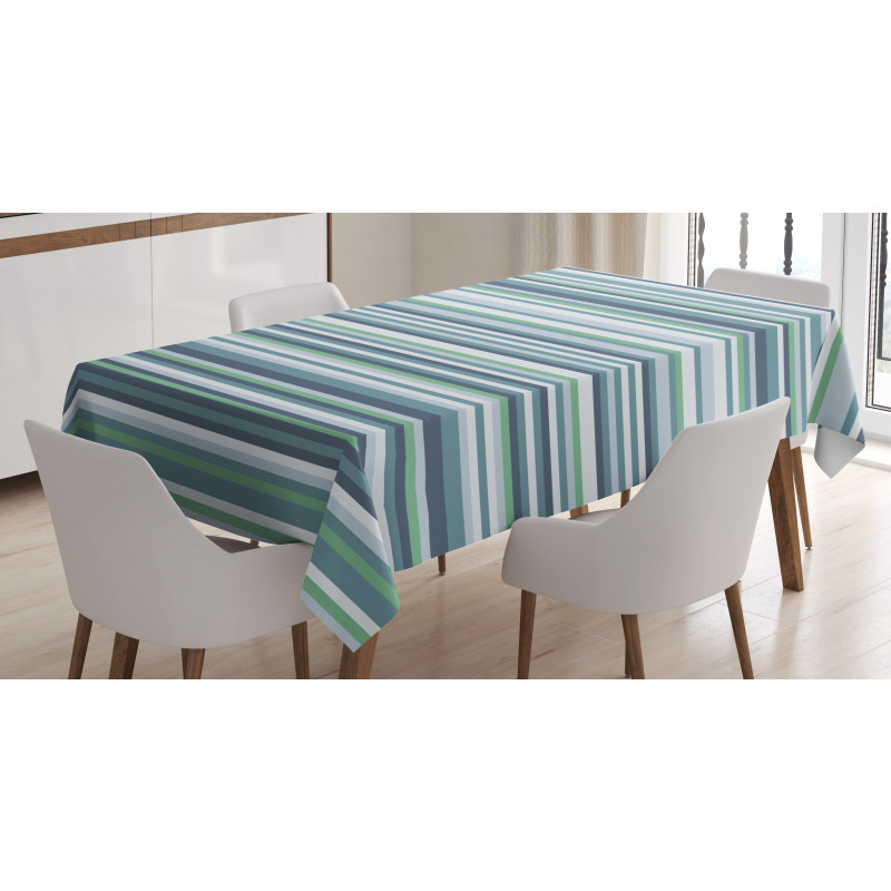 Abstract Narrow Band Tablecloth