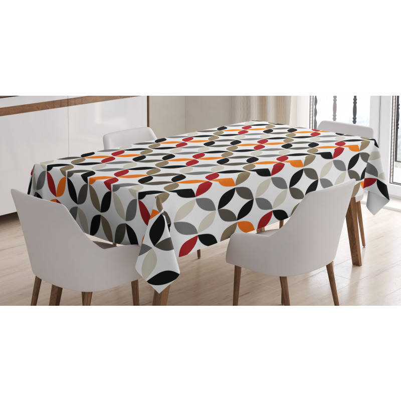 Boho Ring Forms Tablecloth