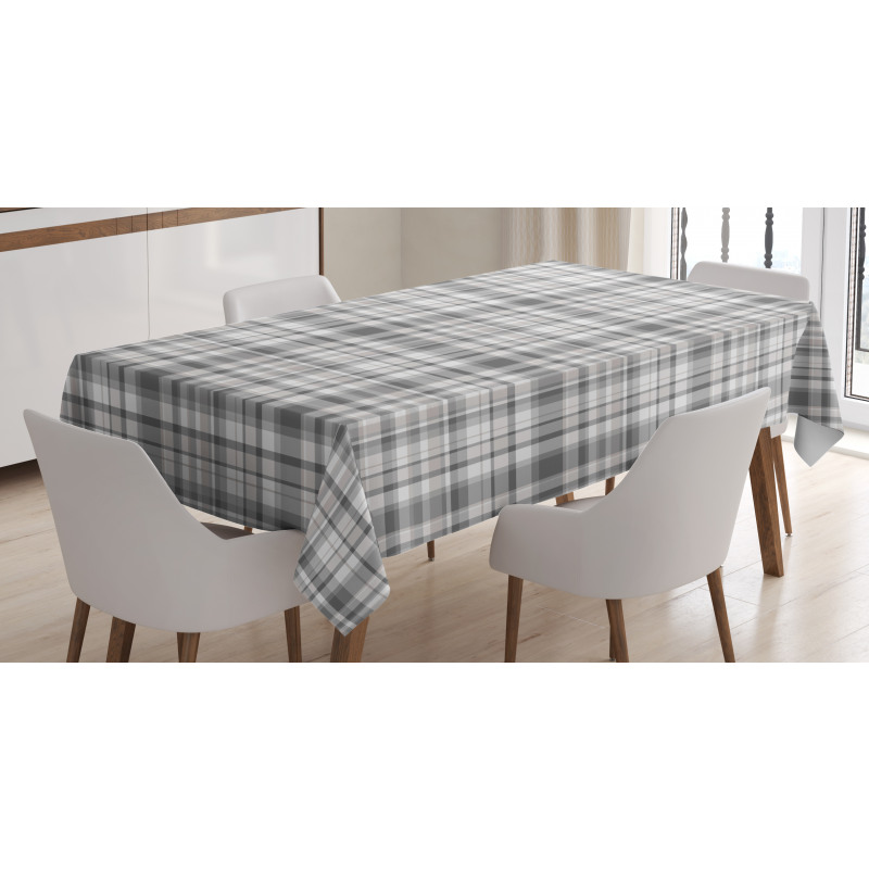 Vertical Line Square Tablecloth
