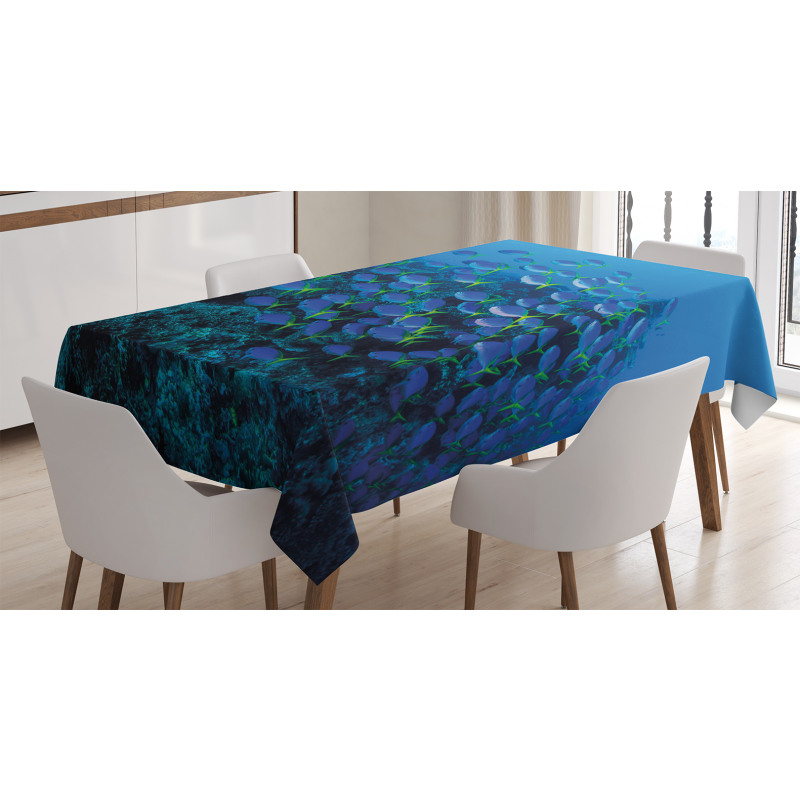 Shoal Reef Ocean Tablecloth