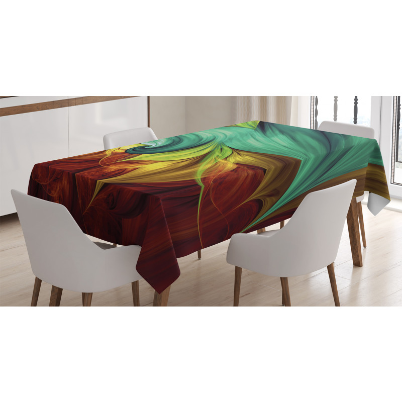 Fluid Colors Tablecloth