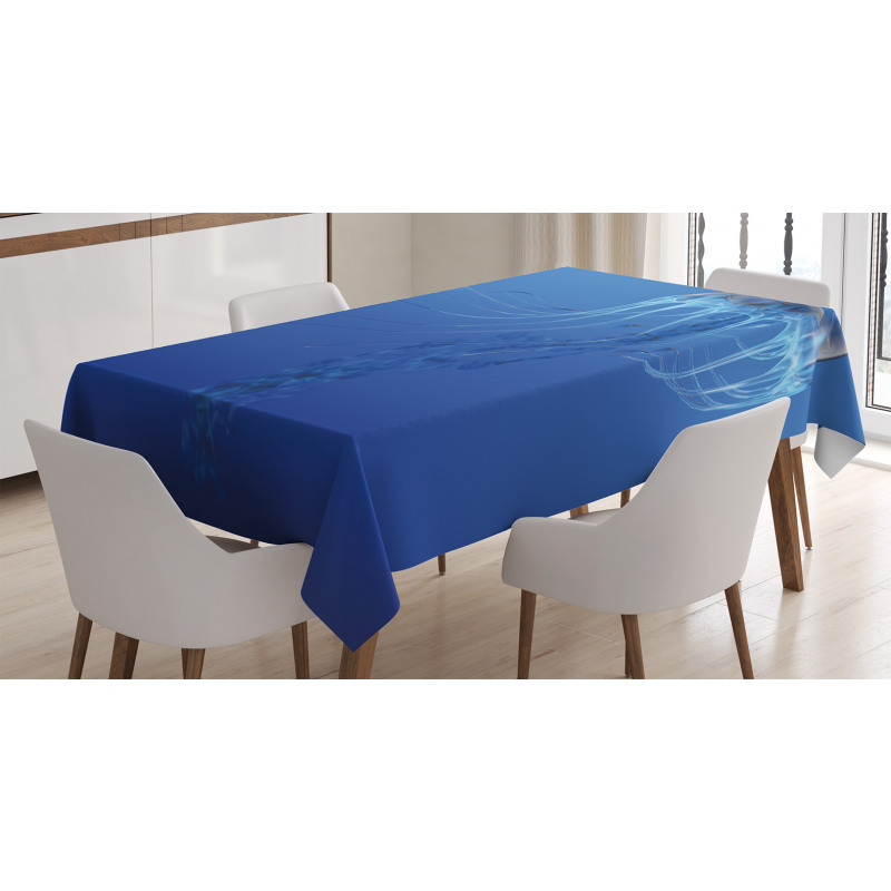 Blue Ocean Animal Tablecloth