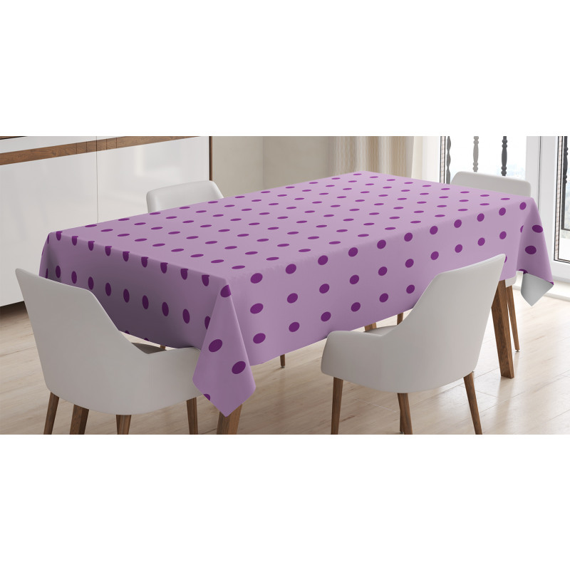 Fashion Polka Dots Tablecloth
