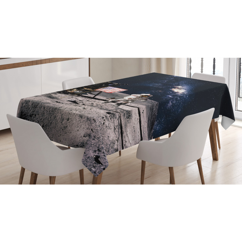 Rocket Travelling Space Tablecloth